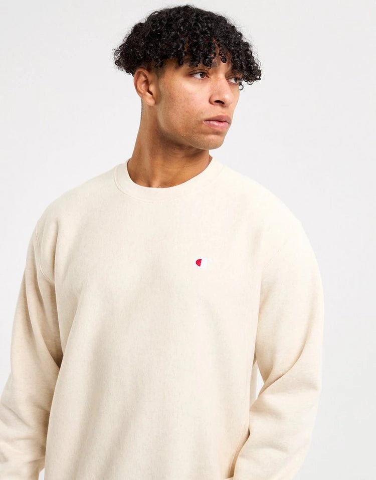 CA-B14 (Champion reverse weave small c crewneck oatmeal heather) 52594347