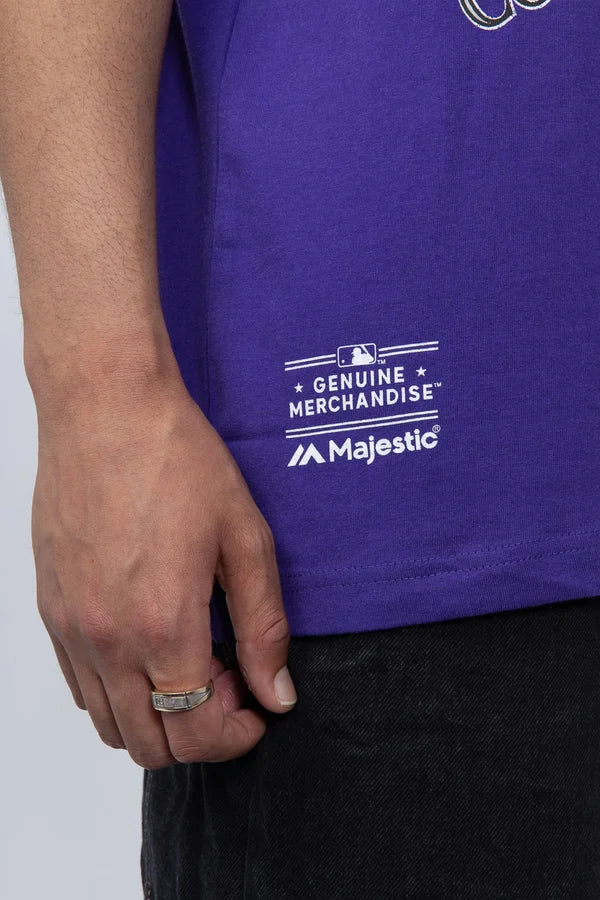 MJA-B12 (Majestic vintage sport boxy oversize tee rocks faded purple) 92393913