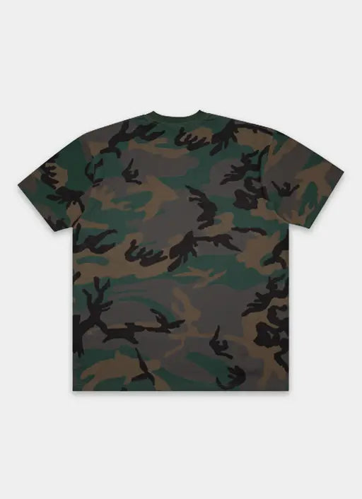 NEA-N14 (New era new york yankees field issue short sleeve camo t-shirt woodland camo) 62695000