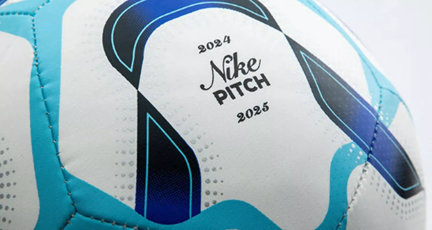 NE-X25 (Nike premier league pitch football white/racer blue/lagoon pulse/black) 12592000