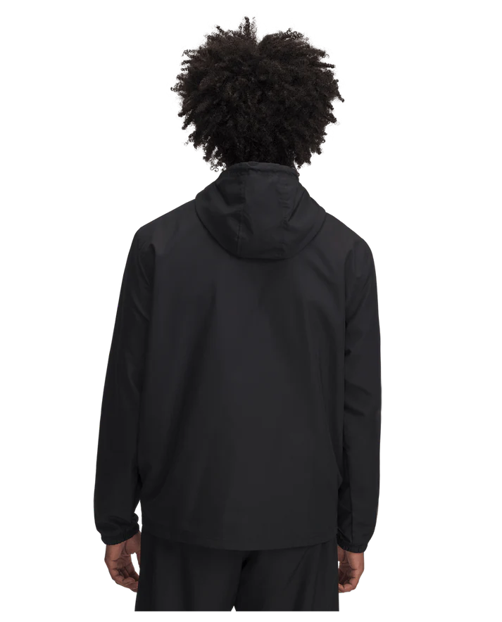 UAA-U15 (Under armour mens sportstyle windbreaker black/pitch gray/white) 72594347