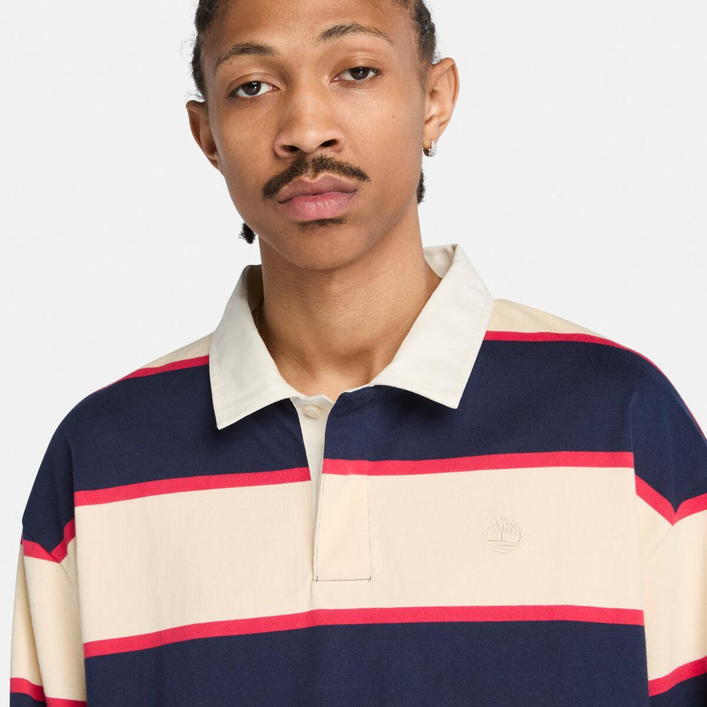 TBA-V3 (Timberland unisex rugby polo peacoat/angora) 22696696