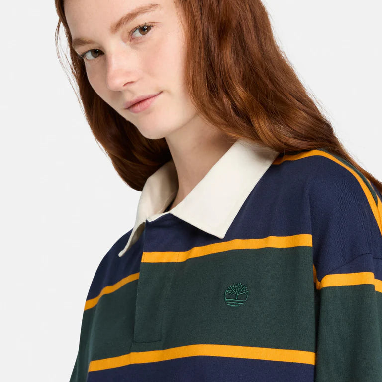 TBA-U3 (Timberland unisex rugby polo peacoat green gables) 22696696
