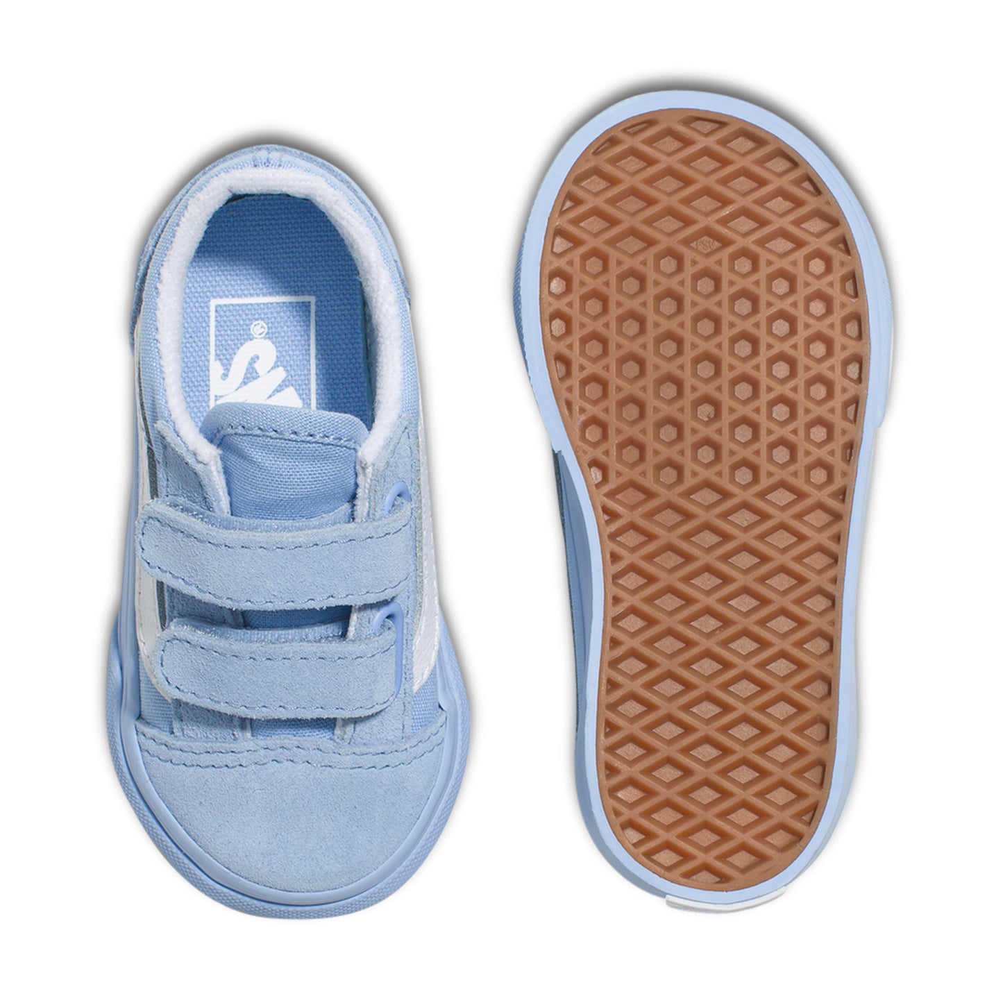 V-A15 (Vans old skool velcro toddler pastel mono open air) 82393992 VANS
