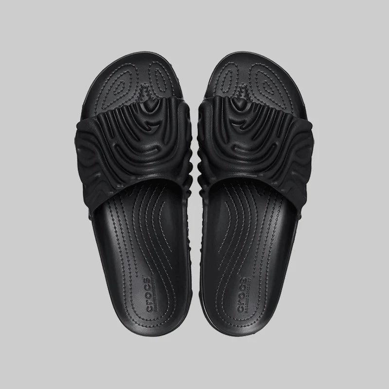 CR-G11 (Crocs salehe bembury x crocs pollex slide 'sasquatch' black)