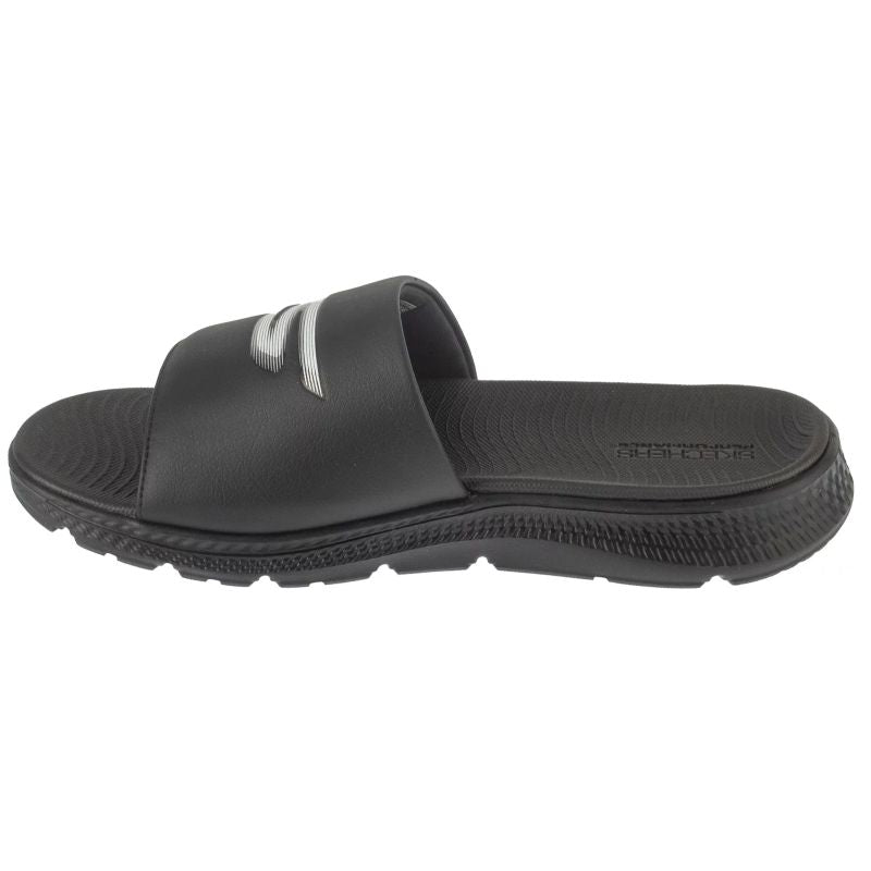 S-Q12 (Skechers go consistent sandal 2.0 black) 122595000