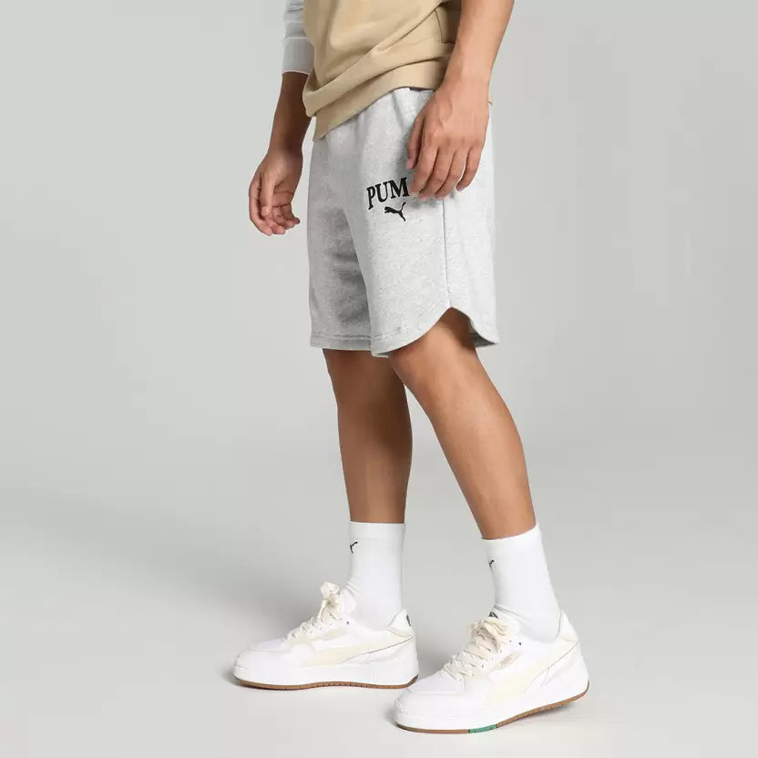 PA-P10 (Puma squad 9" shorts light gray heather) 32493500