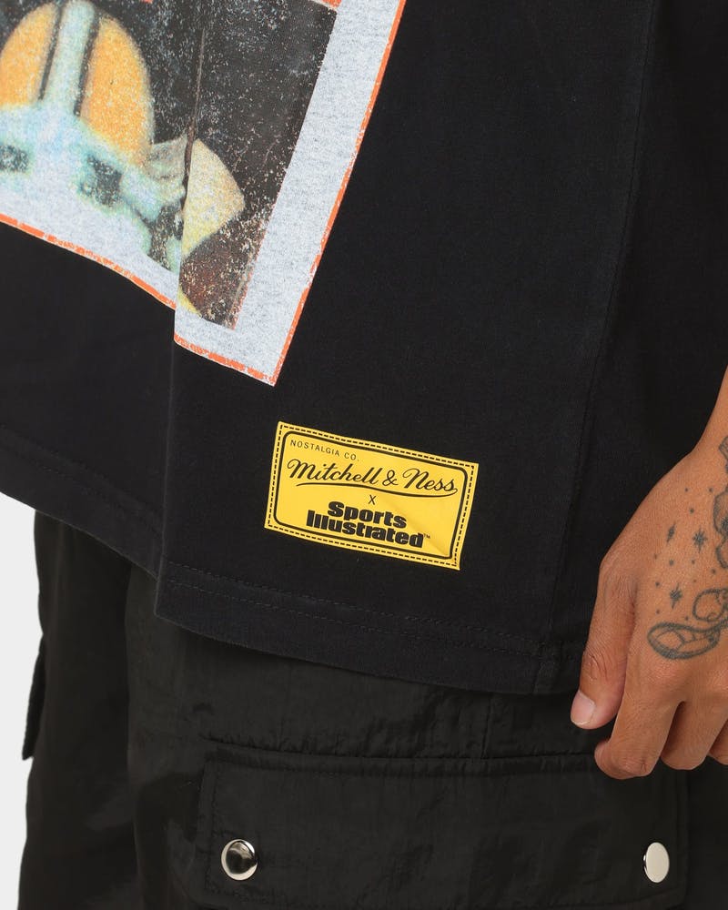 MNA-T16 (Nfl sports illustrated cover tee bears faded black MNCB0446) 112193913 MITCHELL AND NESS