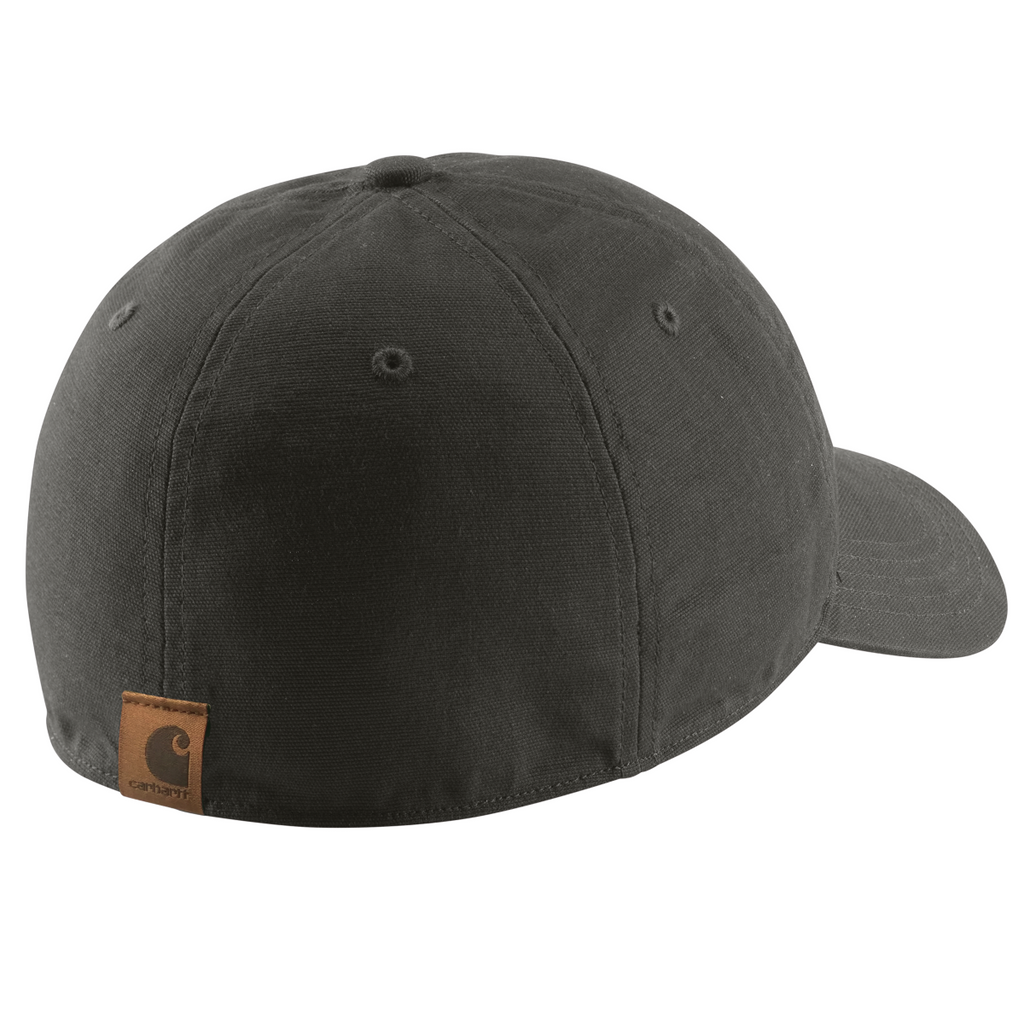 CHA-N1 (Carhartt rigby stretch fit leatherette patch cap peat) 122192523 CARHARTT