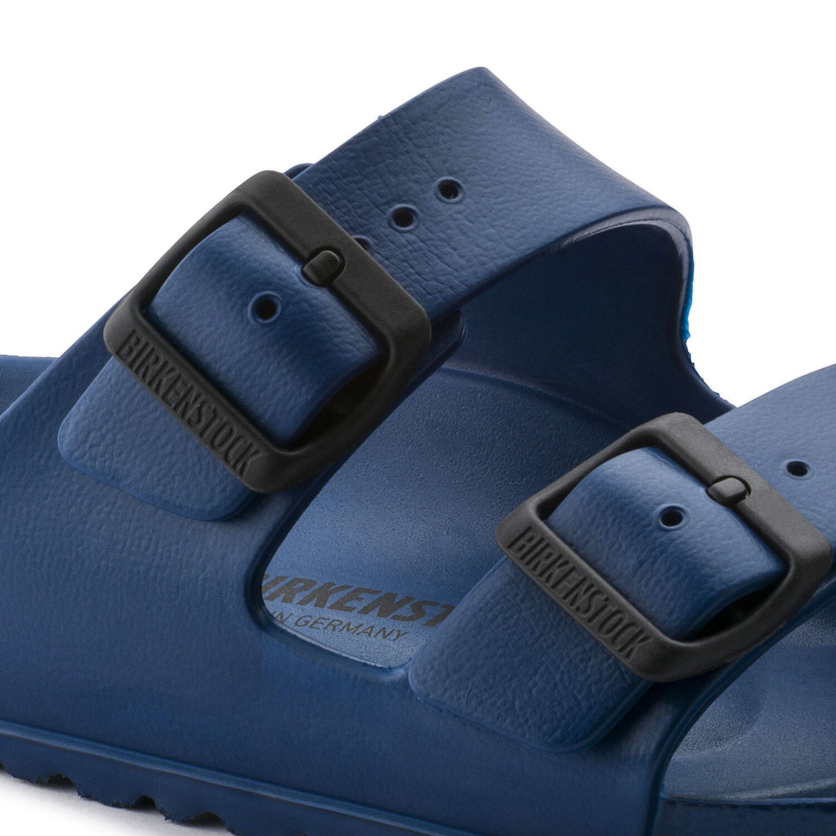 Navy blue 2024 rubber birkenstocks