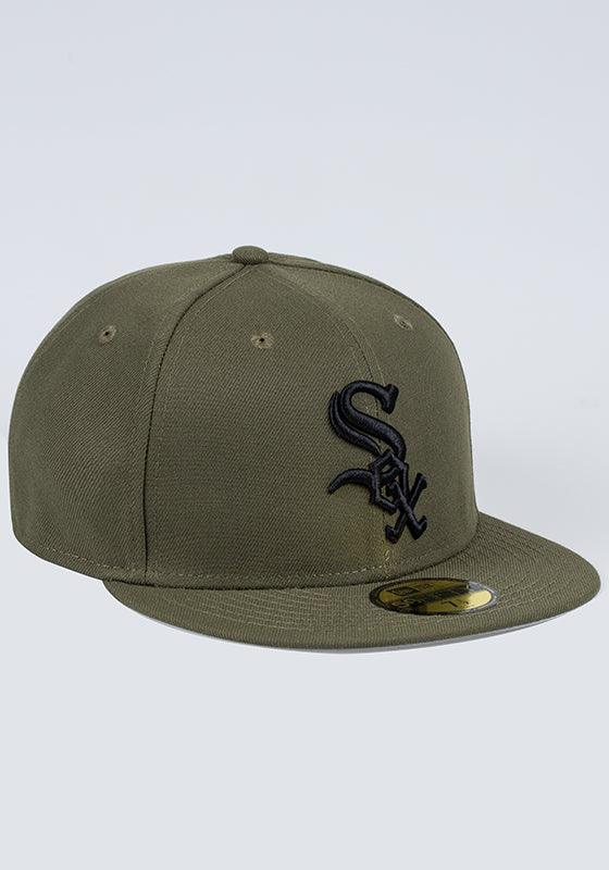 NEC-N33 (5950 Chicago white sox Q122 olive black fitted hat) 12294000 NEW ERA