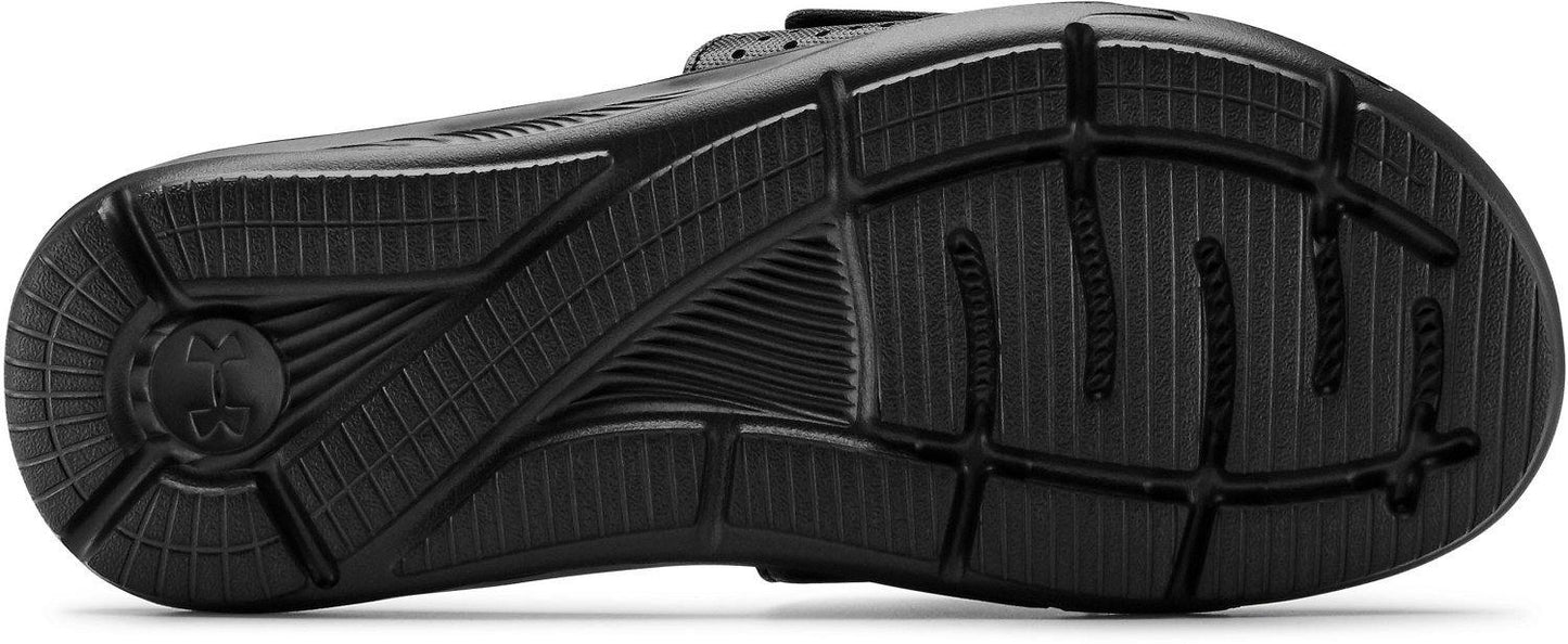 UA-G6 (Mens ignite VI graphic strap black/graphite) 22192608 - Otahuhu Shoes