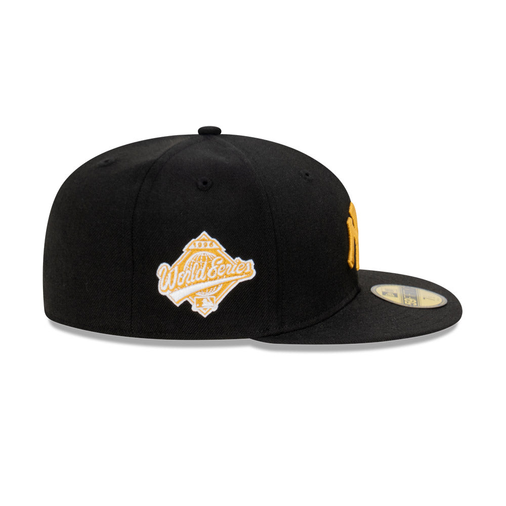 NEC-H43 (New era 5950 Noble metals new york yankees black mtg fitted hat) 102294000 NEW ERA