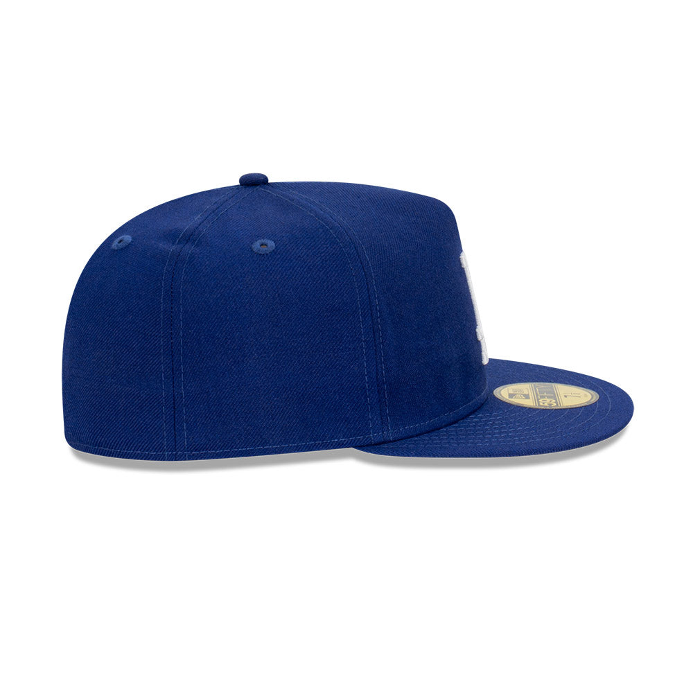 NEC-O43 (New era 5950 retro crown A frame otc la dodgers dry white fitted hat) 102294000 NEW ERA