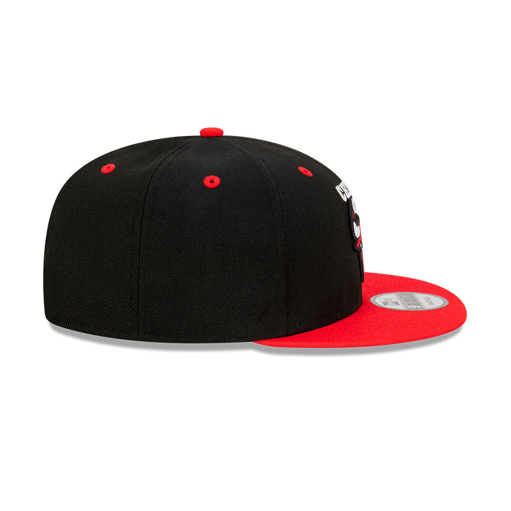 NEC-D43 (New era 950 2tone varsity chicago bulls snapback black/fdr) 102293250 NEW ERA