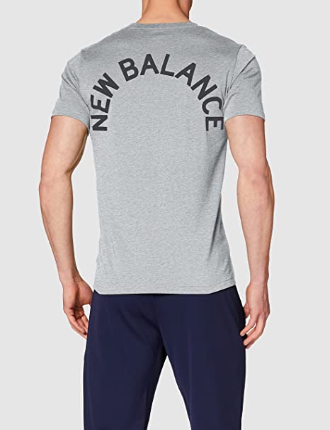NBA-S3 (Arch graphic tee athletic grey) 22291800 NEW BALANCE