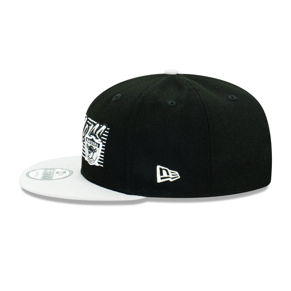 NEC-Z37 (950La raiders Q222 script block osfm) 52293250 NEW ERA