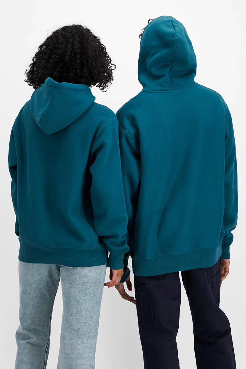 CA-E10 (RW small c hoodie fresh teal) 42295652 CHAMPION