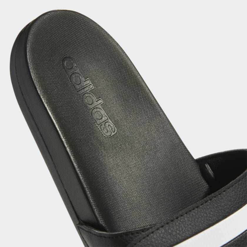 A-G65 (ADILETTE COMFORT ADJUSTABLE BANDAGE SLIDES Core Black / Cloud White / Core Black) 12393070 ADIDAS