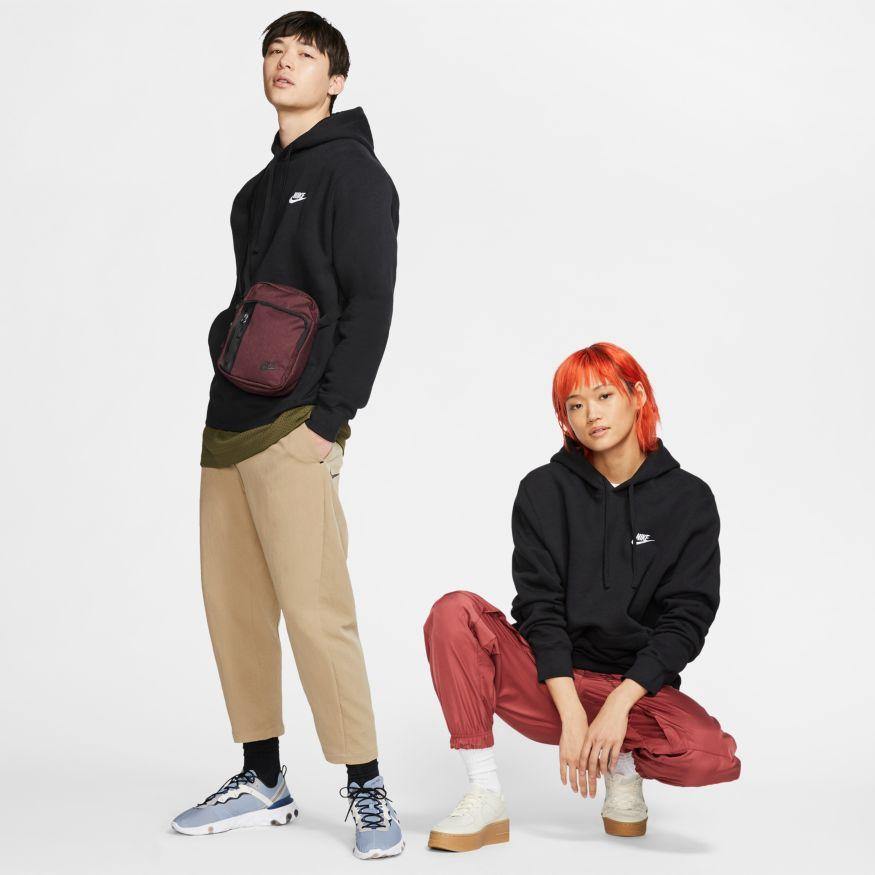 NA-R21 (M Nsw club hoodie po bb blk/wht) 12093581 - Otahuhu Shoes