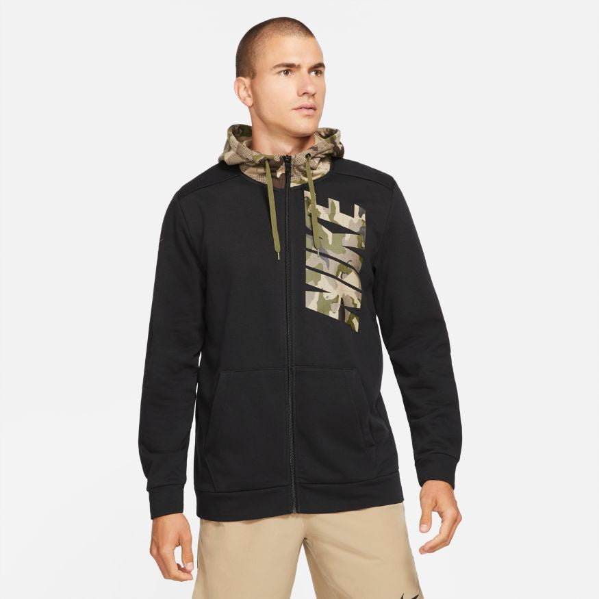 Nike dri fit camo hot sale hoodie