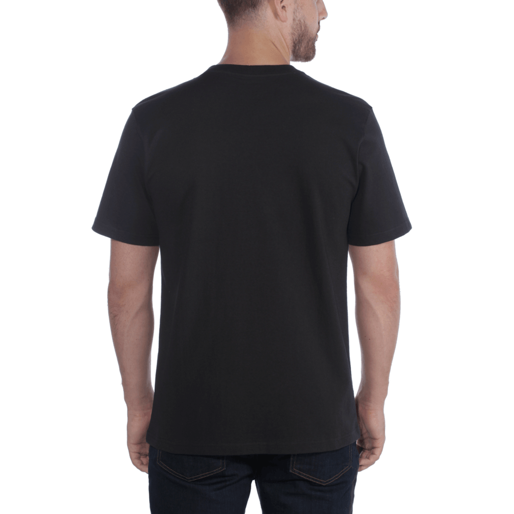 CHA-O (Carhartt workwear solid t-shirt black) 72191866 - Otahuhu Shoes