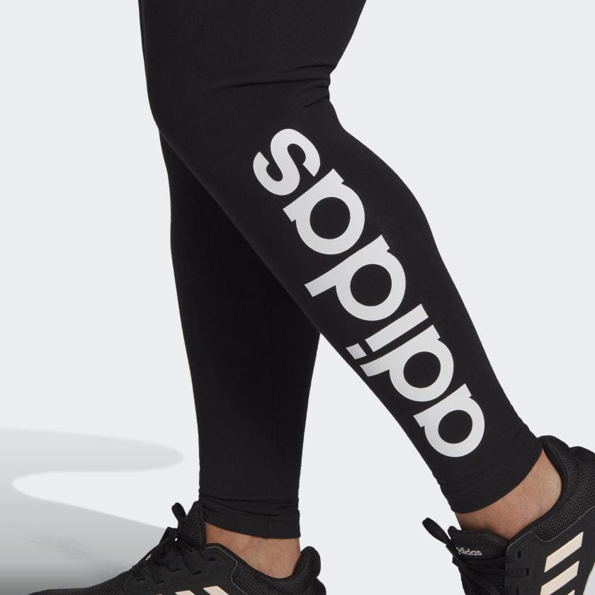 AA-A10 (W essential high waisted logo leggings black/white) 42193070 - Otahuhu Shoes