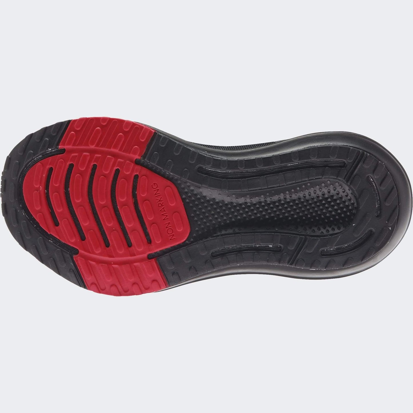 A-J60 (Eq21 run el kids carbon black/vivid red) 62195115 - Otahuhu Shoes