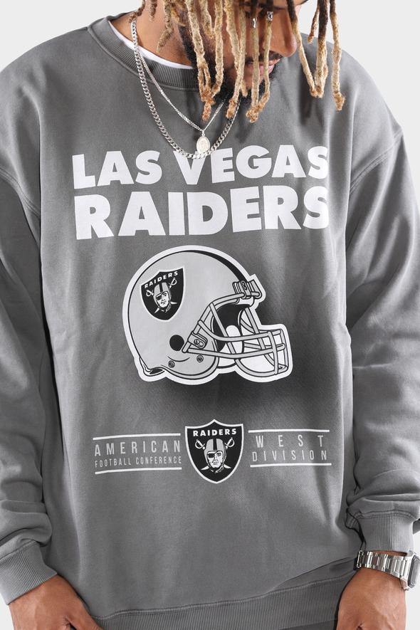 MJA-V4 (Vintage graphic trackies raiders faded gunmetal) 62195217 - Otahuhu Shoes