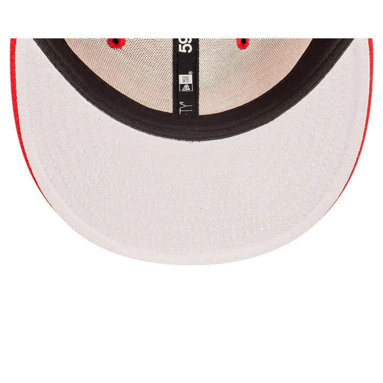 NEC-X33 ( 5950 Chicago bulls Q122 de red tnl fitted hats) 12294000 NEW ERA