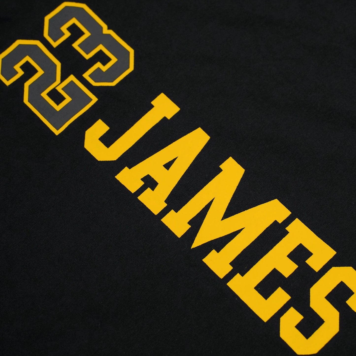 NBAA-S (Top of the key name & number lakers lebron james teeblack) 42292824 NBA Essentials