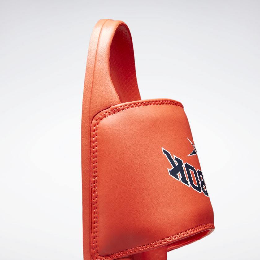 R-G12 (Reebok classic slide dynamic red/vector navy/white) 22192560 - Otahuhu Shoes