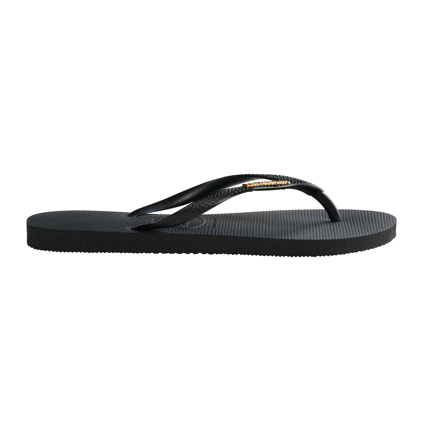 HA-WD ( SLIM LOGO MET 1924- BLK/GOLD) 52392391 HAVAIANAS