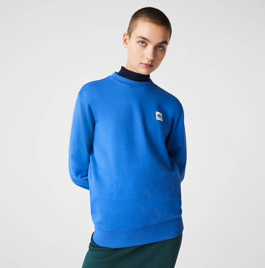 LCA-E9 (Live croc patch sweatshirt) 1021910870 LACOSTE