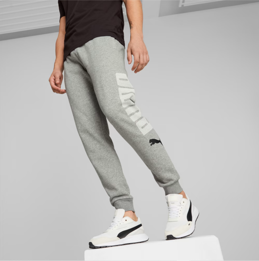 Puma essentials discount fleece men's sweatpants