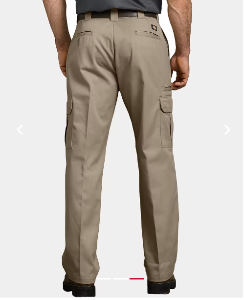 D-F4 (Relaxed fit straight leg cargo pant flex desert sand) 112194780 DICKIES