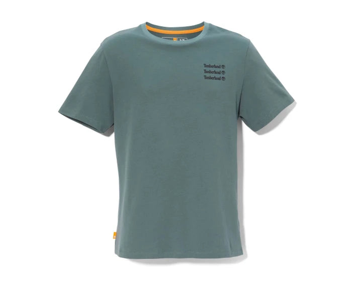 TBA-E2 (Timberland unisex chest logo tee balsam green) 102292870 TIMBERLAND
