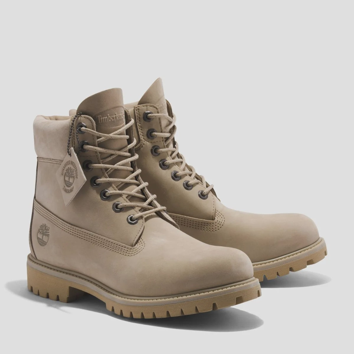 Boot Shoes Light Tan Timbs TB-X3 (Timberland Mens 6-inch Premium