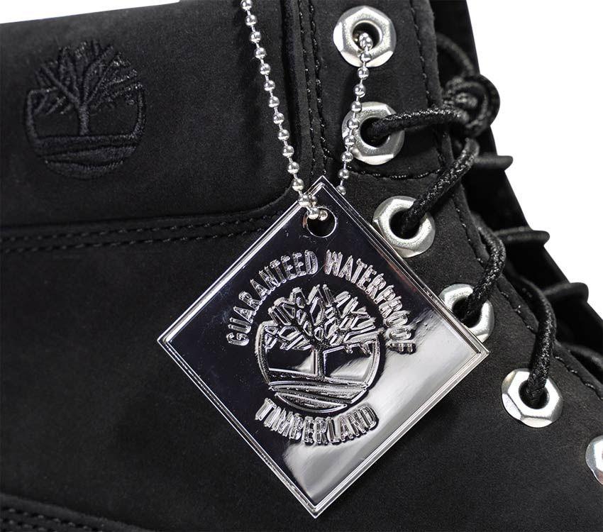 TB-S3 (Mens 6-inch premium waterproof boot black nubuck) 922917217 TIMBERLAND