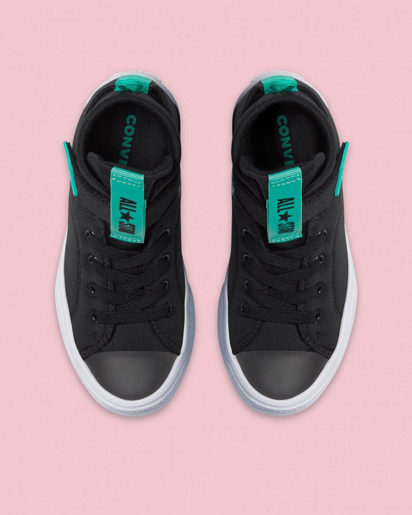 CT-A34 (Kid ct superplay hi black/court green/white) 12194360 - Otahuhu Shoes