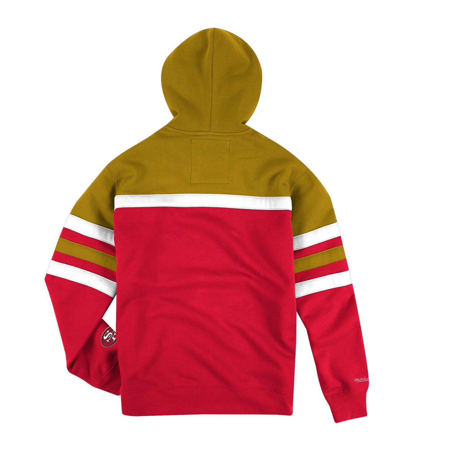 MNA-W13 (Head coach hoody 49ers gold) 102198695 MITCHELL AND NESS