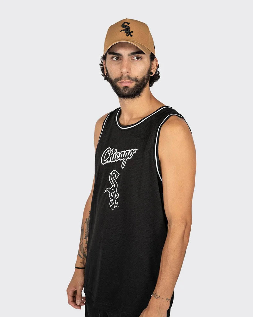 NEA-Q1 (NE0200Q421 chicago white sox mono mesh tank) 122194050 NEW ERA