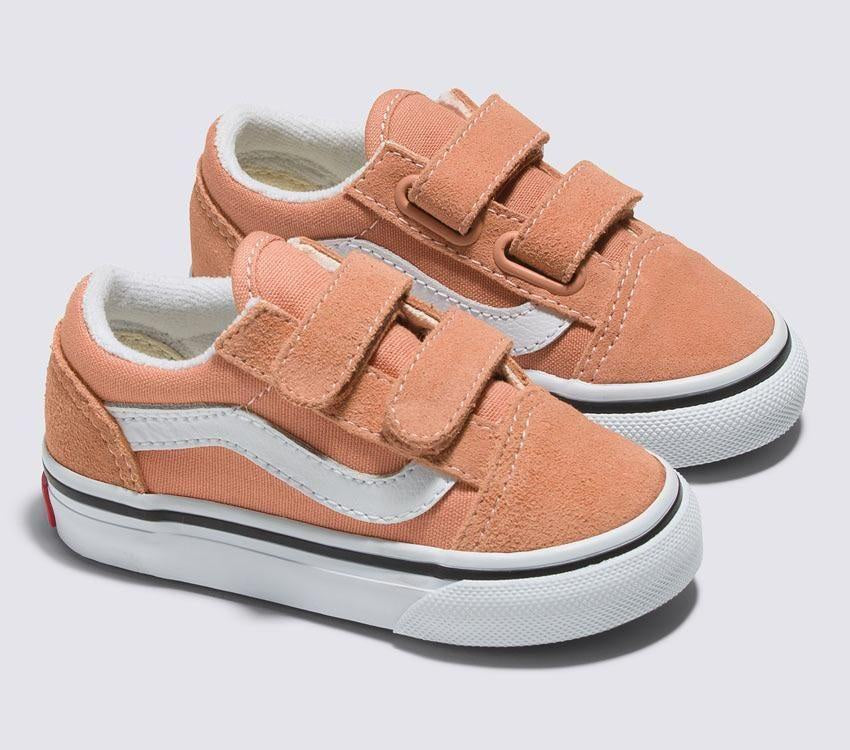 Brown velcro vans Clearance