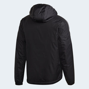 AA-I21 (Adidas essentials insuated hooded jacket black/white) 72397694 ADIDAS