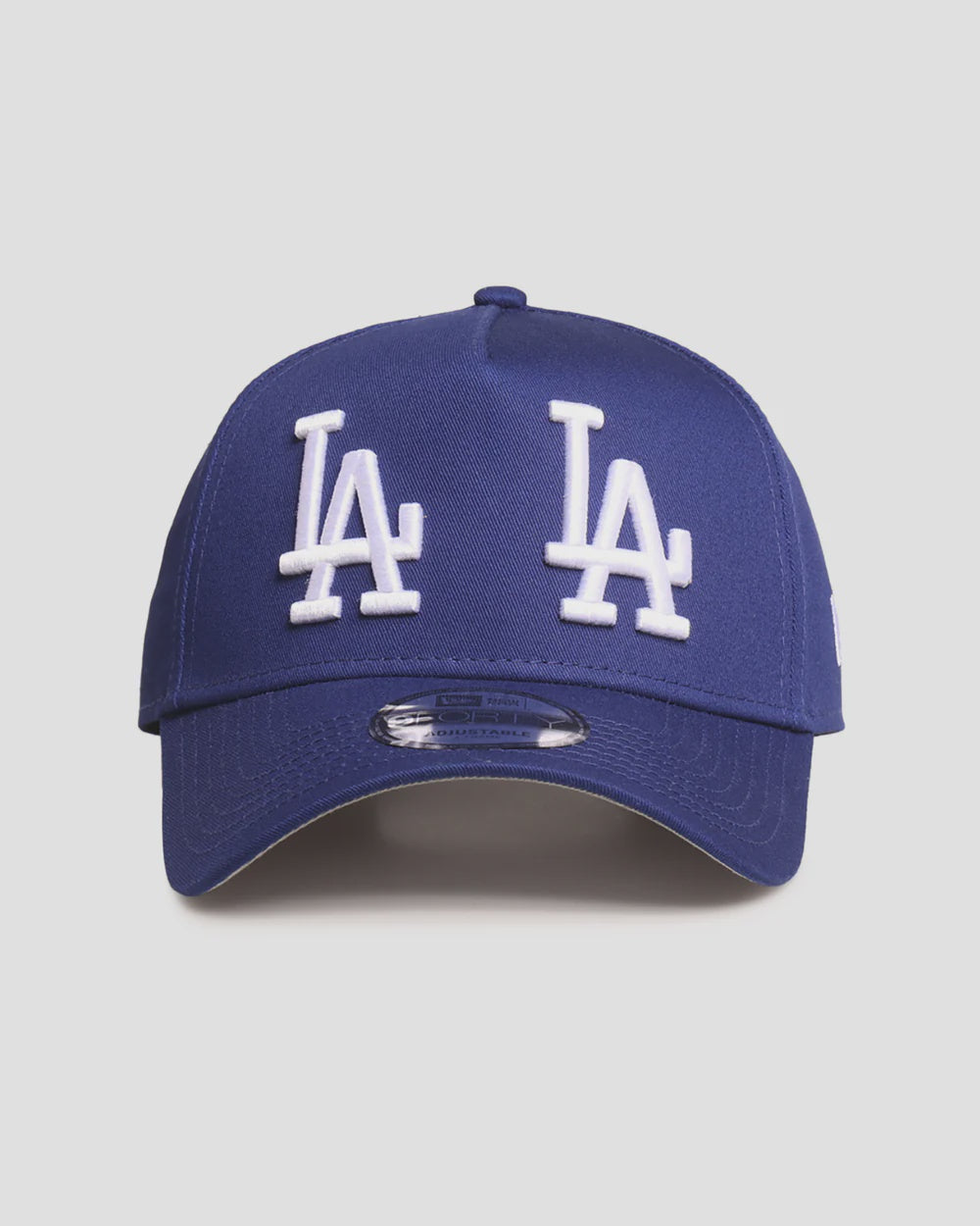 NEC-B69 (New era 940A frame los angeles dodgers double logo snapback in official team colours osfm) 102591715