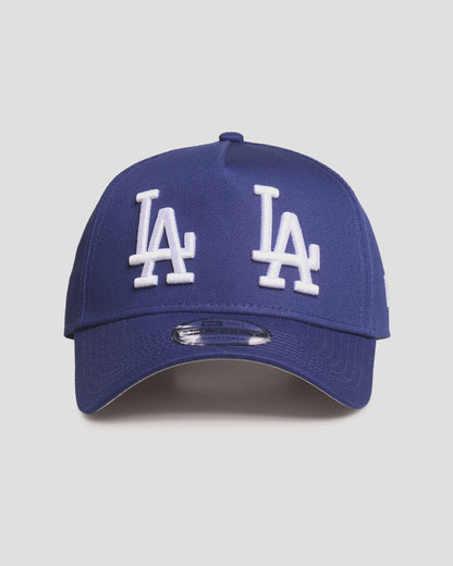 NEC-B69 (New era 940A frame los angeles dodgers double logo snapback in official team colours osfm) 102591715