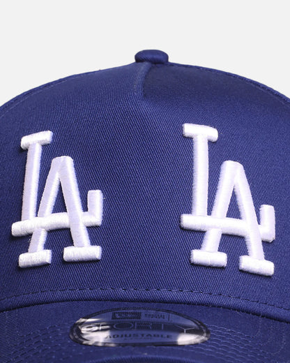 NEC-B69 (New era 940A frame los angeles dodgers double logo snapback in official team colours osfm) 102591715