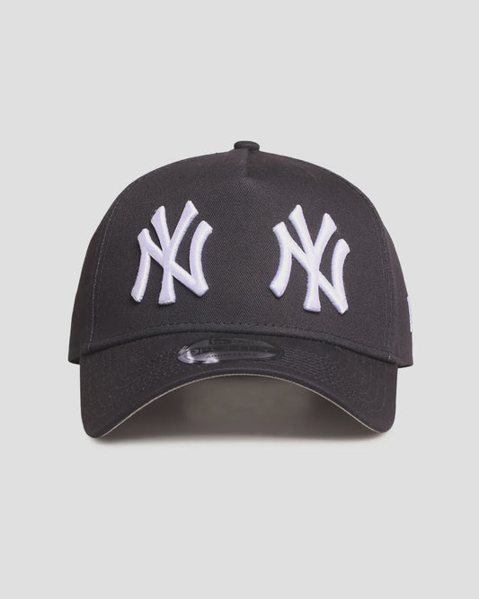 NEC-A69 (New era 940A frame new york yankees double logo snapback in official team colours osfm) 102591715