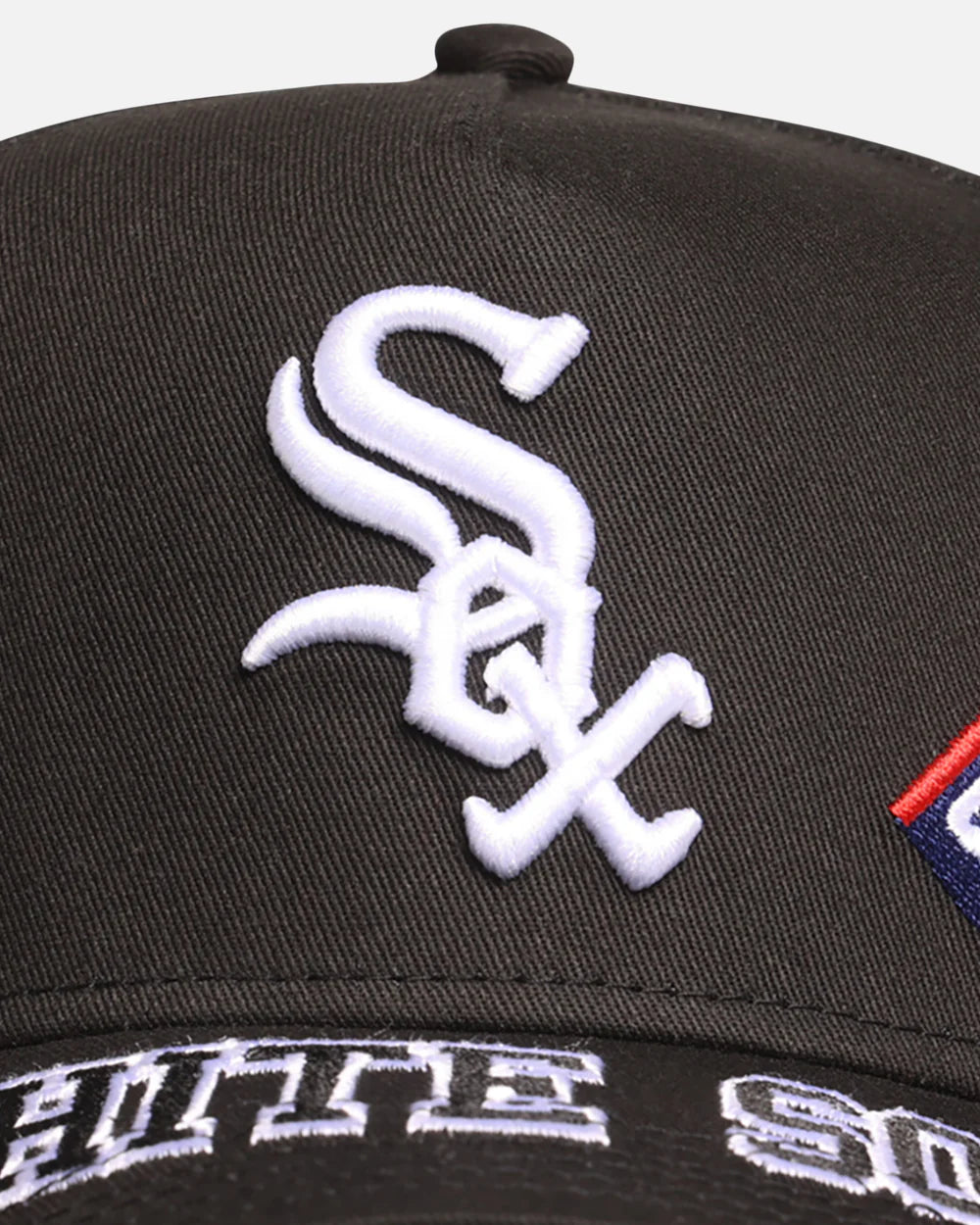 NEC-L69 (New era 940 A frame chicago white sox mlb all over logos snapback in original team colours/grey UV osfm) 102592360