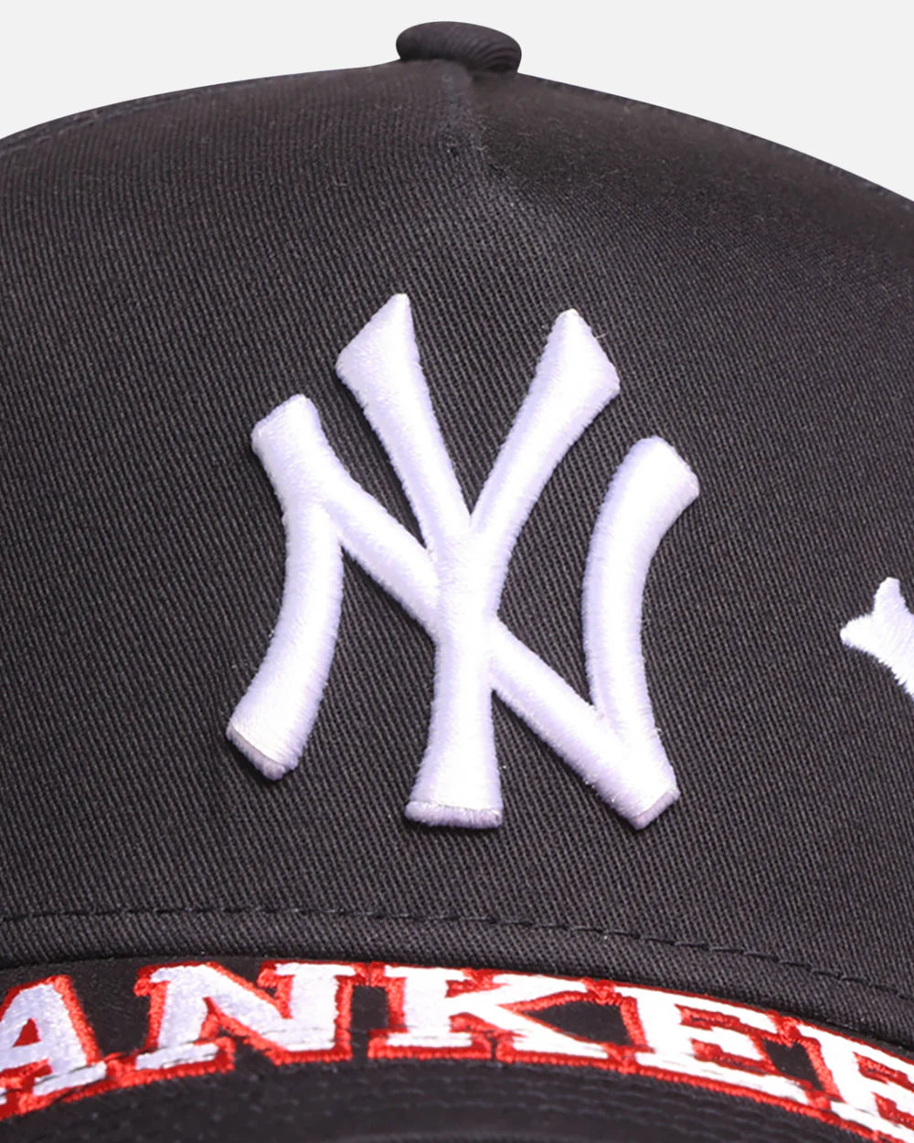 NEC-K69 (New era 940 A frame new york yankees mlb all over logos snapback in original team colours/grey UV osfm) 102592360